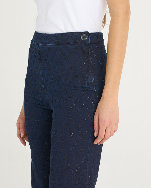 JEANS MILLY BOOTCUT DENIM SEQUIN