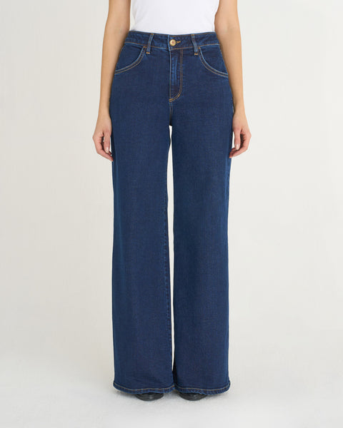 JEANS FIVE WIDE LEG DENIM STRETCH