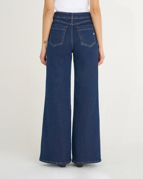 JEANS FIVE WIDE LEG DENIM STRETCH