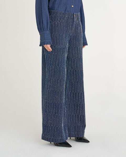 JEANS GILDA WIDE LEG DENIM