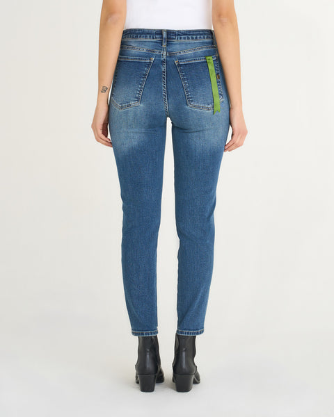 JEANS KENYA CROPPED DENIM ORGANICO