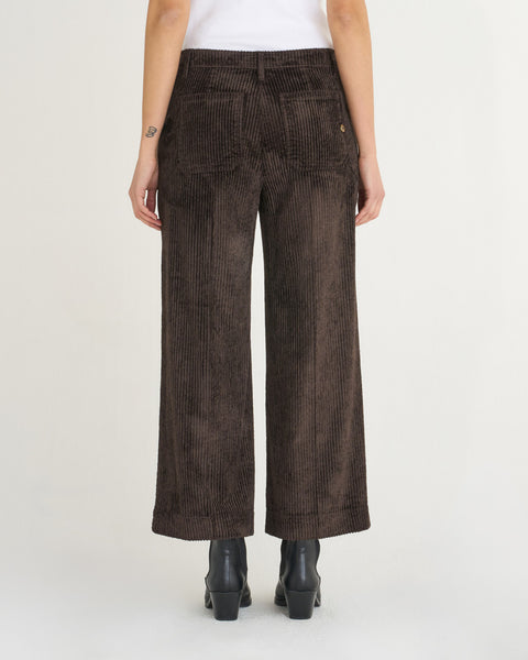 PANTALONE MARIELLA WIDE LEG VELLUTO