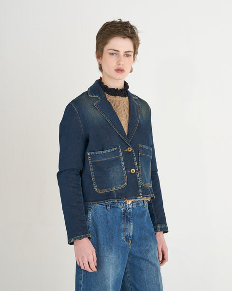 BLAZER FRIDA REGULAR DENIM STRETCH