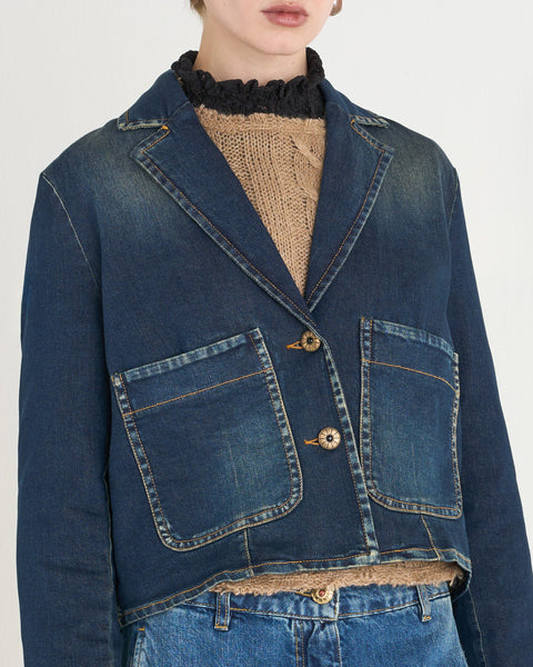 BLAZER FRIDA REGULAR DENIM STRETCH