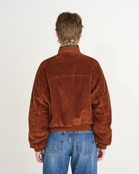 BOMBER EFFE OVER VELLUTO