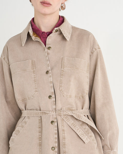 CAMICIA LORY OVER GABARDINA