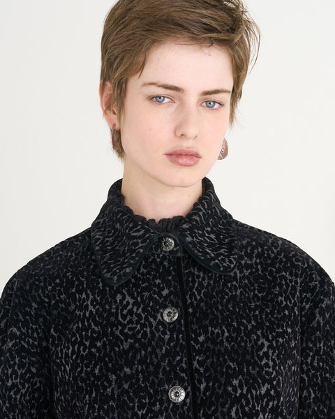 CAMICIA PIGIAMA OVER FLOCK