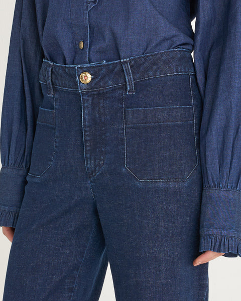 JEANS SANDRA STRAIGHT DENIM ORGANICO