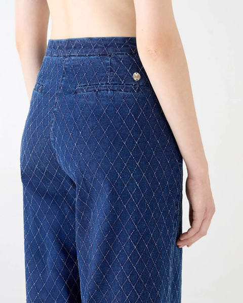 JEANS FLAIRE PIN DIAMOND SILK
