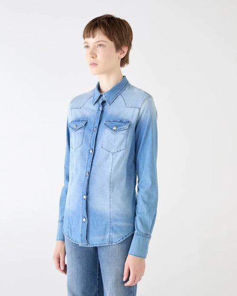 CAMICIA COLORADO SLIM CHAMBRAY STRETCH