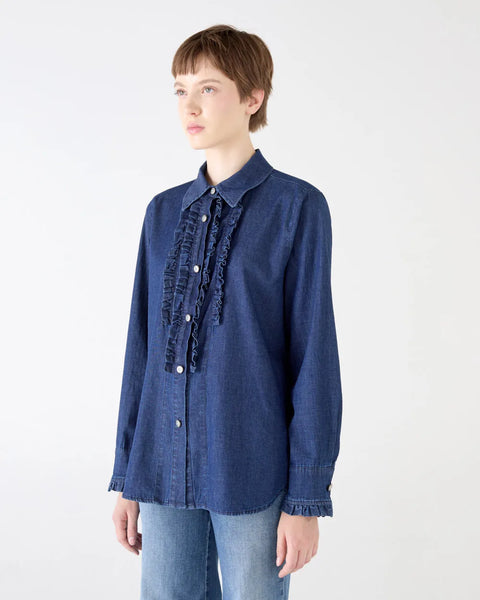 CAMICIA GALE REGULAR CHAMBRAY STRETCH