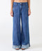 JEANS ROLL WIDE LEG JAPAN DENIM