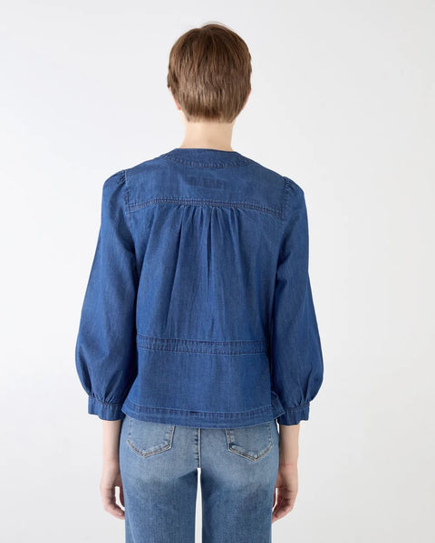 BLUSA VIVI REGULAR CHAMBRAY