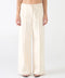 TROUSERS FLAVIA WIDE LEG MALFILE ECRU
