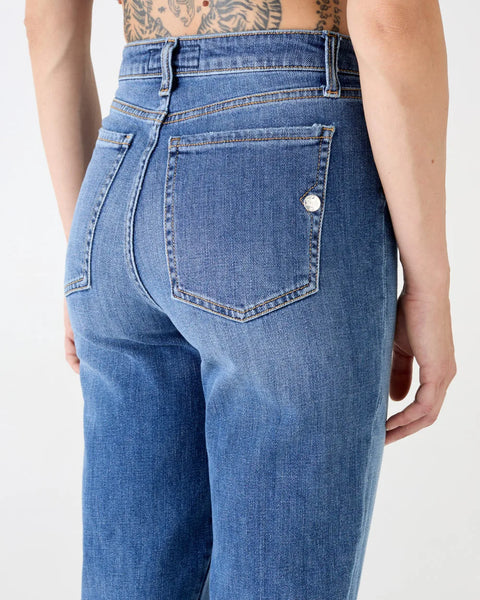 JEANS KENYA CROPPED DENIM STRETCH