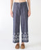 TROUSERS MARIELLA CROPPED JAQUARD