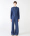 TUTA GRAFF WIDE LEG CHAMBRAY STRETCH