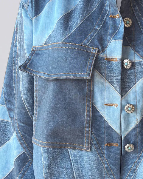 JACKET PERLA PIX PATCH