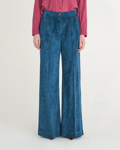 PANTALONE FLAIRE VELVET STRETCH