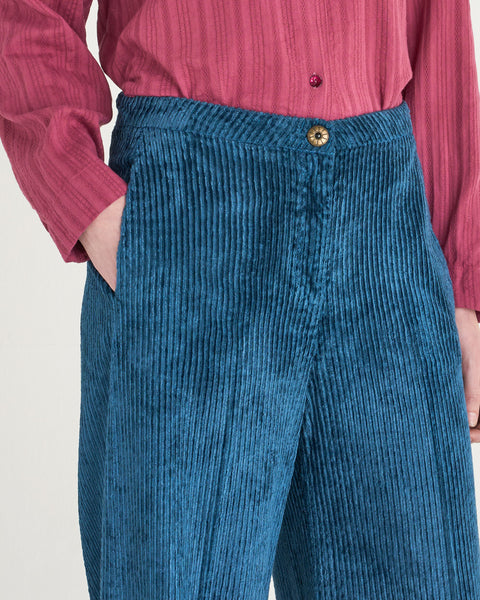 PANTALONE FLAIRE VELVET STRETCH