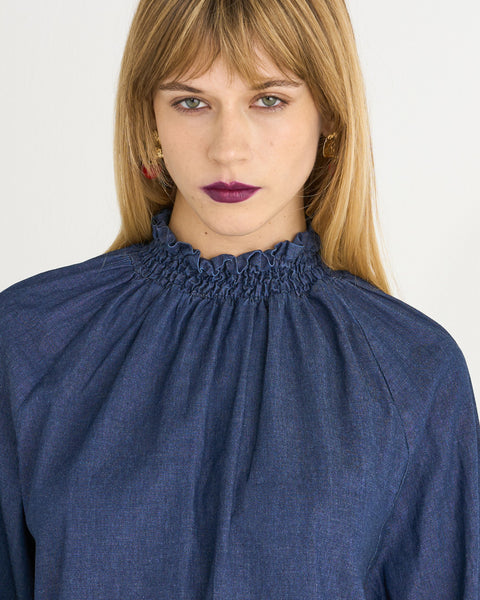 CAMICIA ISABEL OVER CHAMBRAY