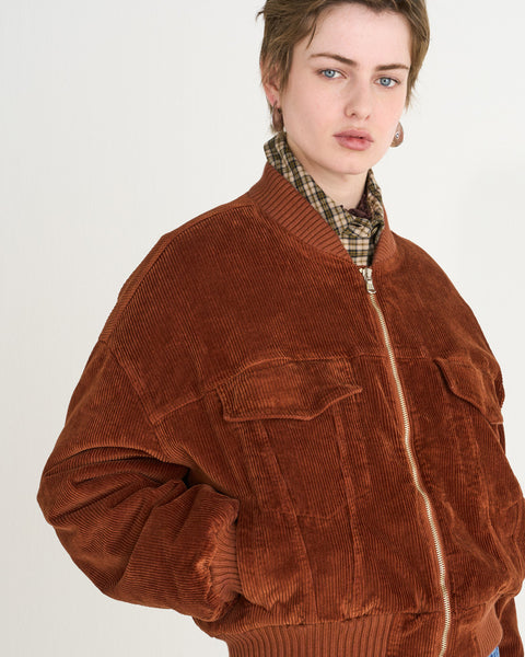 BOMBER EFFE OVER VELLUTO