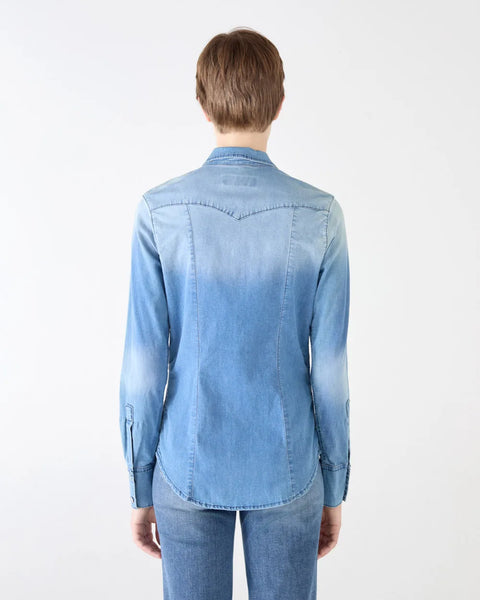 CAMICIA COLORADO SLIM CHAMBRAY STRETCH