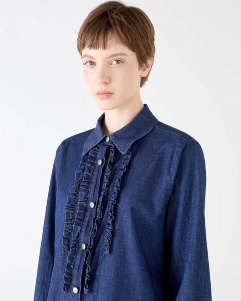 CAMICIA GALE REGULAR CHAMBRAY STRETCH