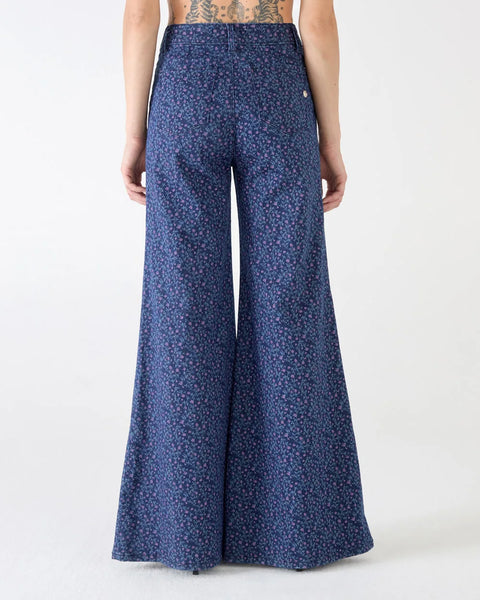 JEANS BILLY BOOTCUT FLOWER DENIM SILK