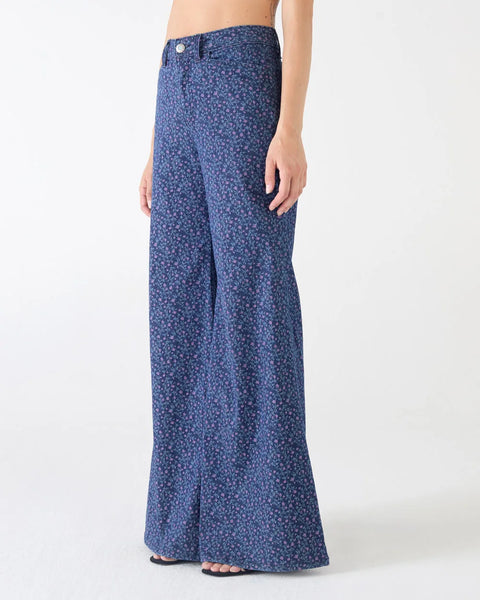 JEANS BILLY BOOTCUT FLOWER DENIM SILK