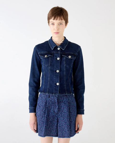 JACKET PASS SLIM DENIM ORGANICO