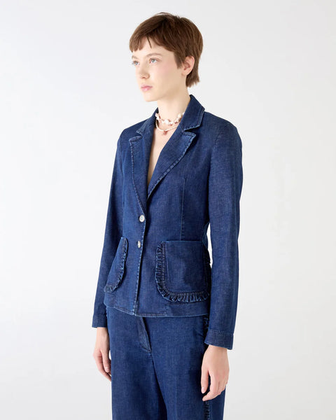 BLAZER FIT SLIM DENIM STRETCH