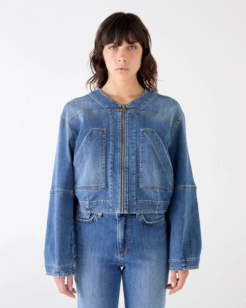 BOMBER MATTHEW OVER DENIM STRETCH