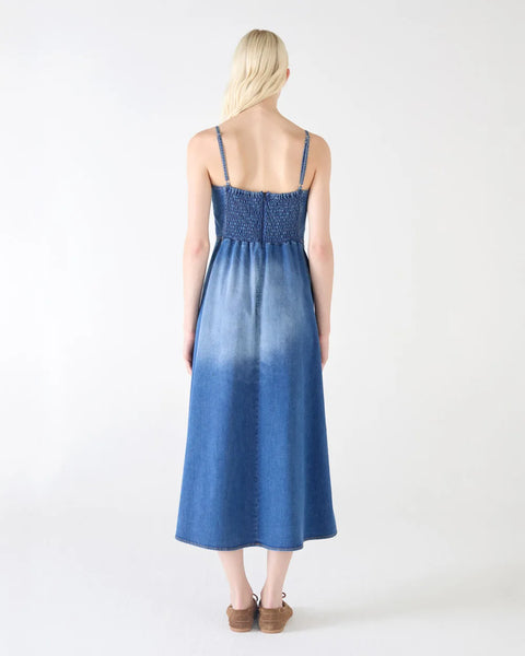 ABITO BUSTIER REGULAR DENIM STRETCH