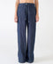TROUSERS FLAVIA WIDE LEG CHAMBRAY
