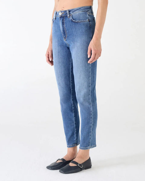 JEANS KENYA CROPPED DENIM STRETCH