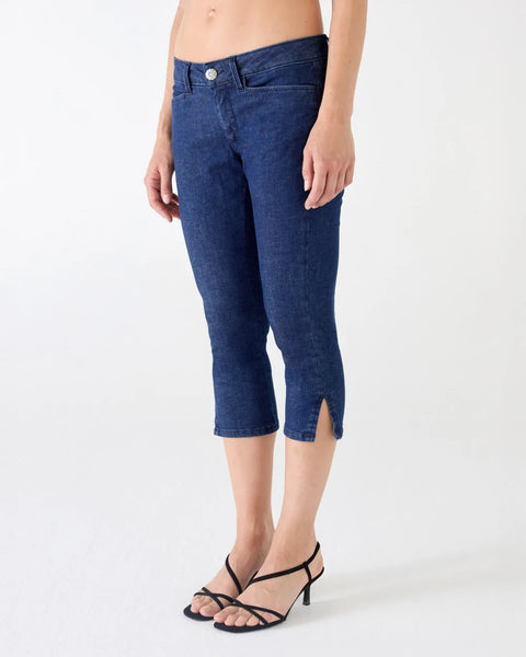 JEANS PINOCCHIETTO BARDOT CROPPED DENIM