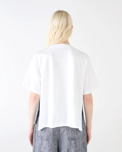 TEE SPLIT REGULAR JERSEY STRETCH