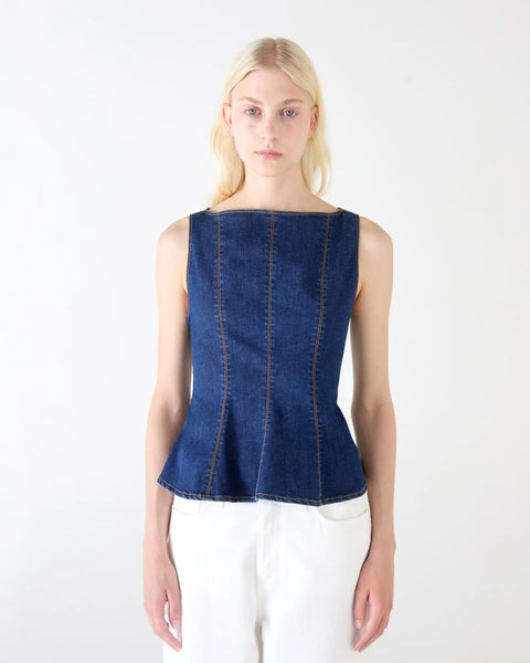 TOP GODE SLIM DENIM STRETCH