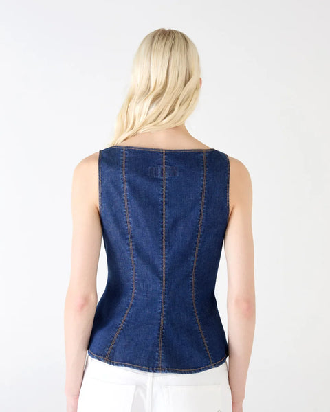 TOP GODE SLIM DENIM STRETCH