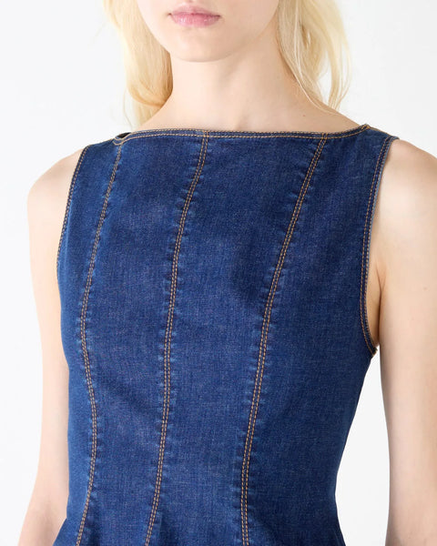 TOP GODE SLIM DENIM STRETCH