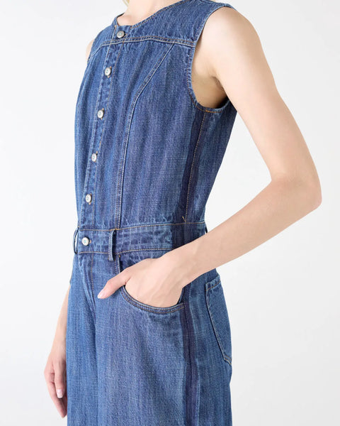 TUTA FIVE SMOCKING WIDE LEG JAPAN DENIM