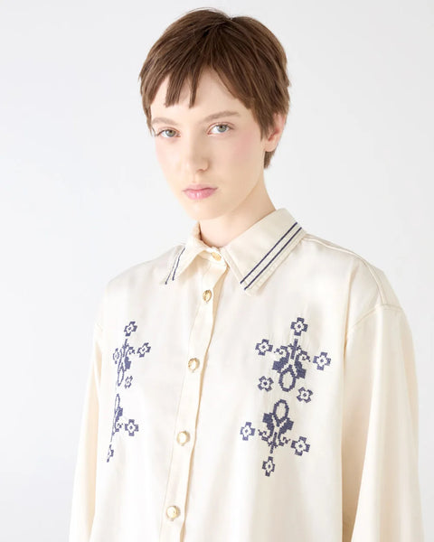 CAMICIA ERRE OVER TWILL