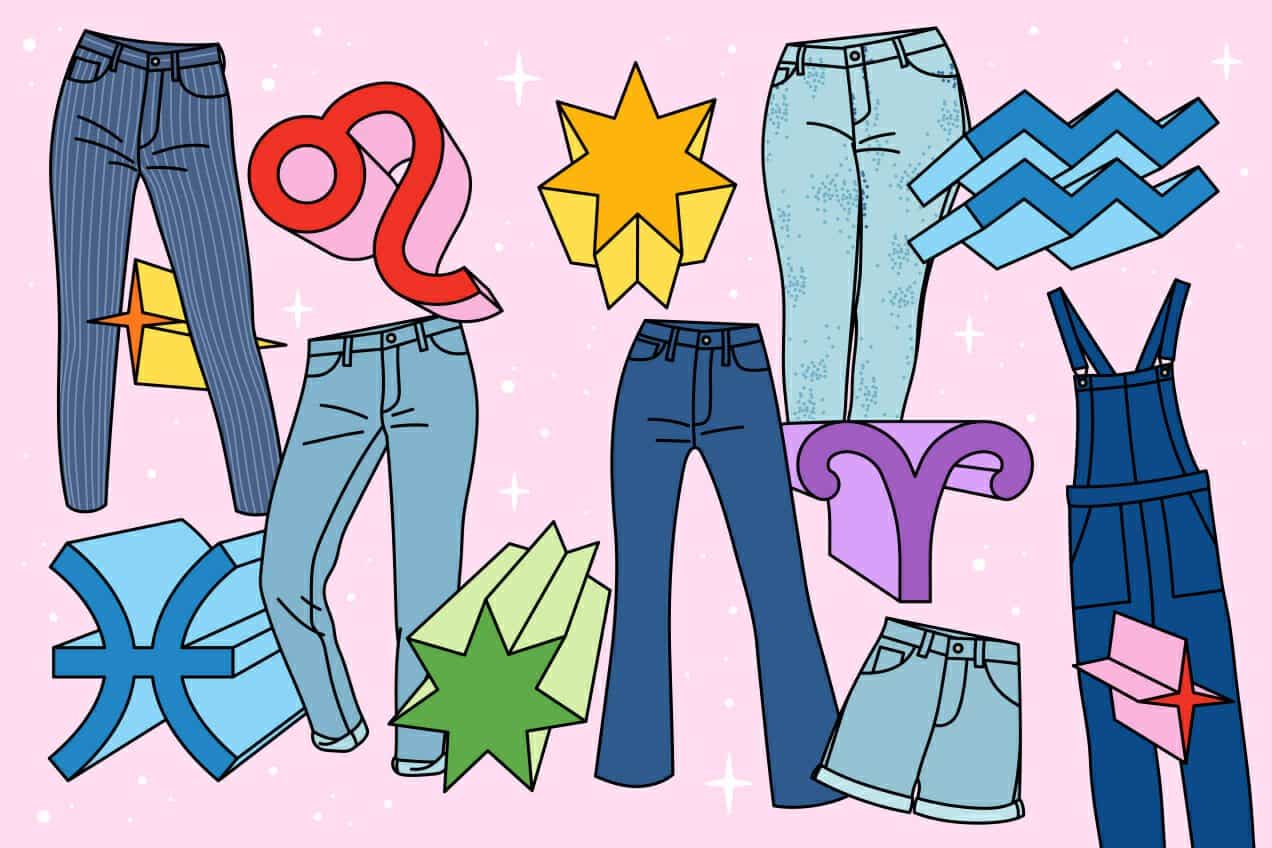 Zodiac signs jeans
