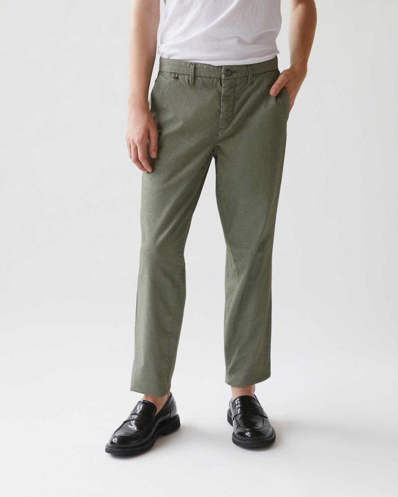 TROUSER CHINOS SKY 16 JAQUARD